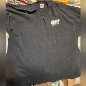 Coors Light Beer Bar Shirt Antlers Bar Advertising Tee